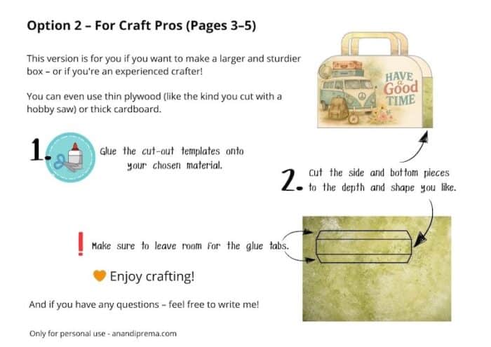 DIY Travel Greeting Box – Suitcase Style - Image 8