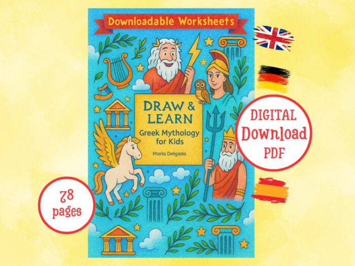 Mythology for Kids (Learn and Draw)