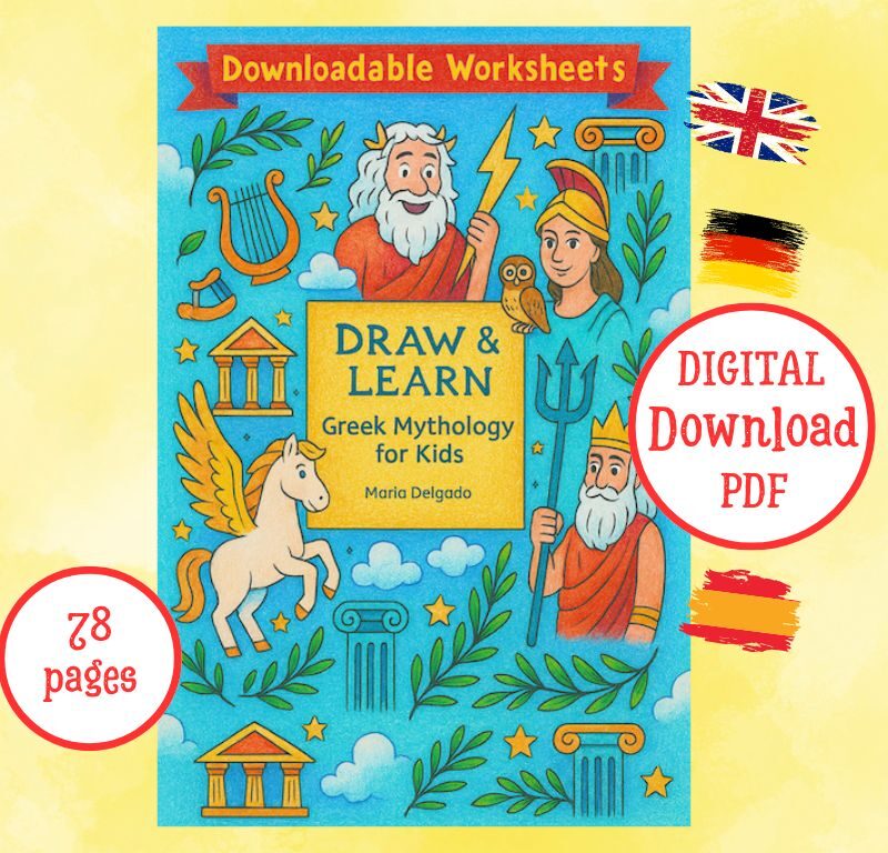 Mythology for Kids (Learn and Draw)