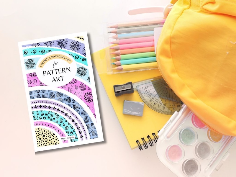 Book: Colorful Backgrounds for Pattern Art