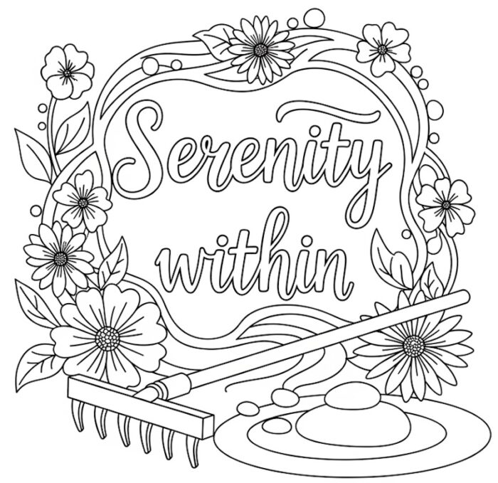 Coloring Book: Zen & Color – A Mindful Coloring Journey - Image 3