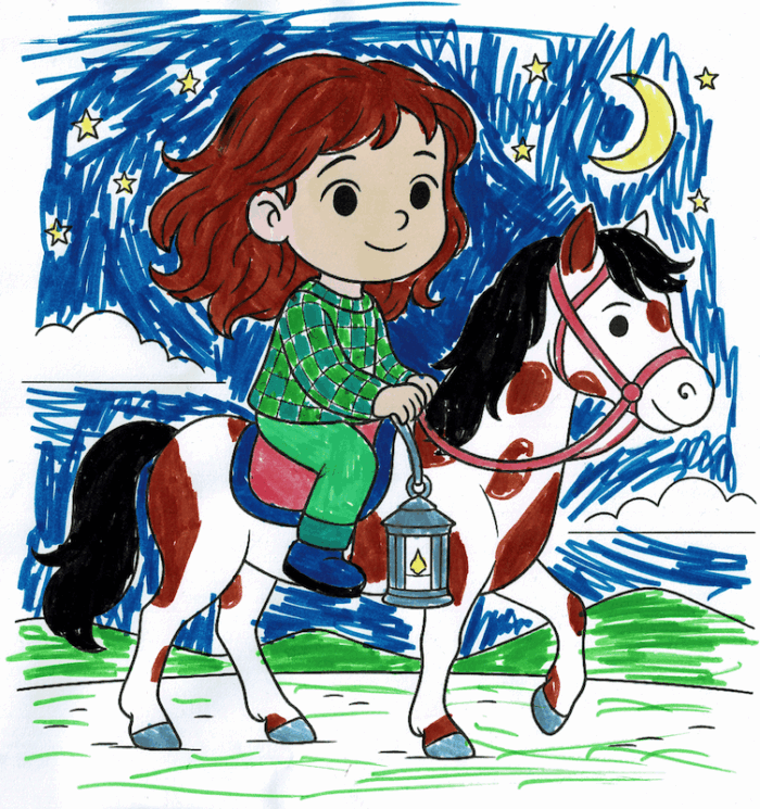 Coloring Book: Sweet Pony - Image 2